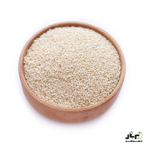 عکس کنجد سفید خام